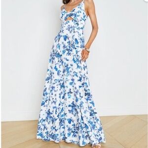 L’Agence Porter Maxi Dress 0